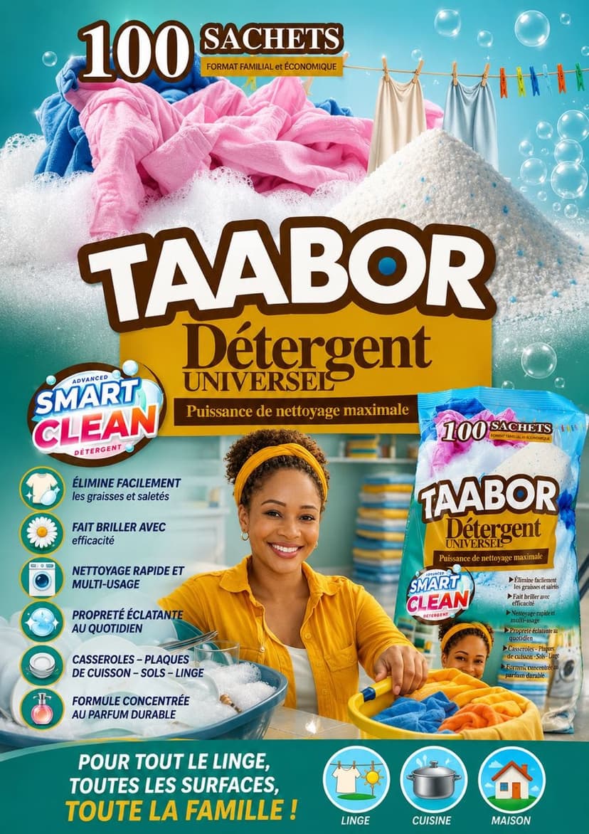 TAABOR Détergent Universel